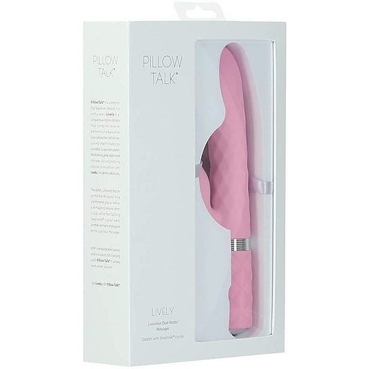 Pillow Talk's Lively Dual-Motor Vibrator - Customizable Bliss - Sex Toys For Couples