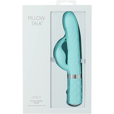 Pillow Talk's Lively Dual-Motor Vibrator - Customizable Bliss - Sex Toys For Couples