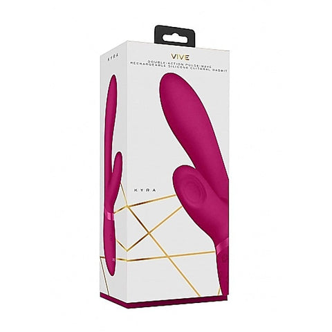 Vive Kyra Pulse Clitoral Rabbit By Shots Toys - Rabbit Vibrators