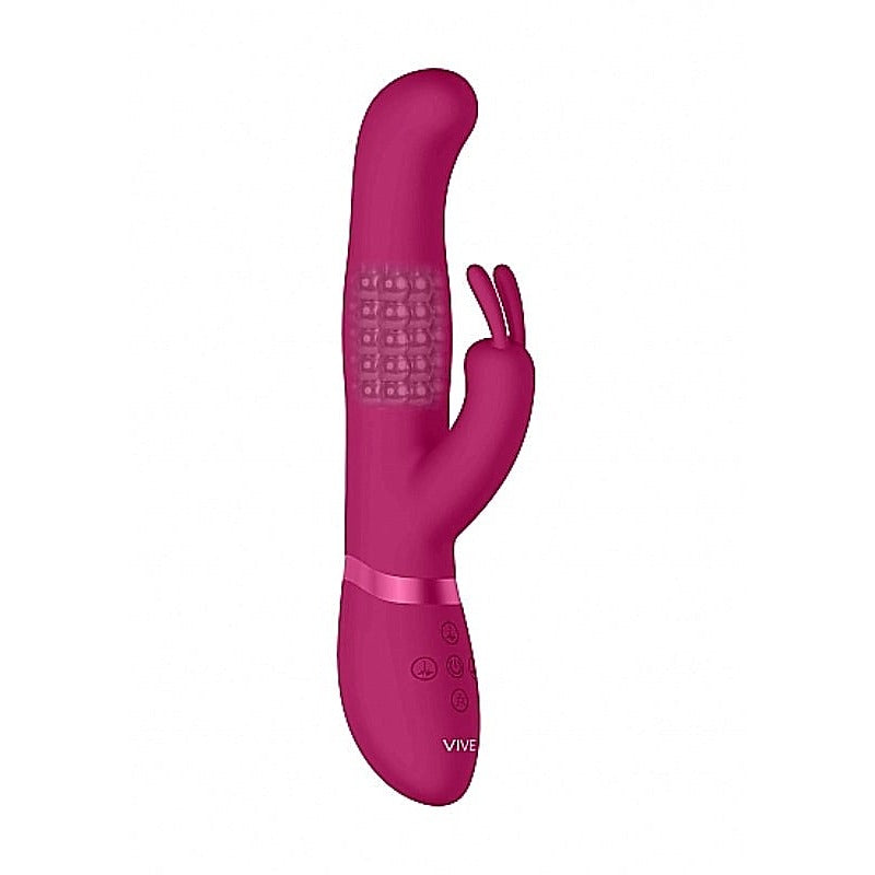 Vive Izara Rotating Beads Rabbit By Shots Toys - Rabbit Vibrators