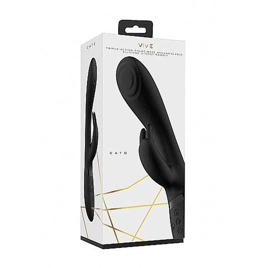 Vive Cato Pulse G-Spot Rabbit Vibrator - Rabbit Vibrators