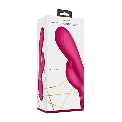 Vive Cato Pulse G-Spot Rabbit Vibrator By Shots Toys - Rabbit Vibrators
