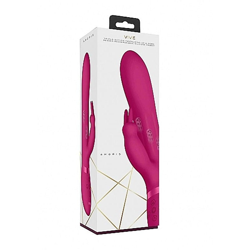 Vive Amoris Stimulating Beads Rabbit Vibrator - Rabbit Vibrators