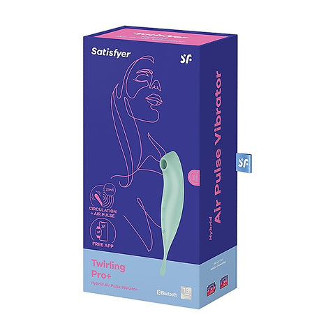 Twirling Pro+ App Controlled G Spot Massager By Satisfyer - Remote Control Vibrators
