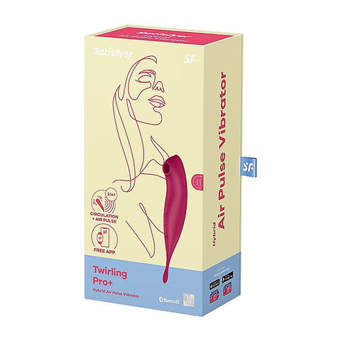 Twirling Pro+ App Controlled G Spot Massager By Satisfyer - Remote Control Vibrators