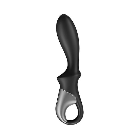 Heat Climax Warming Anal Vibrator Black by Satisfyer - G-Spot Vibrators
