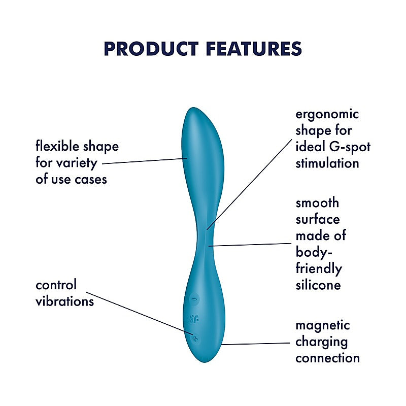 G-Spot Flex 1 Bendable by Satisfyer - G-Spot Vibrators