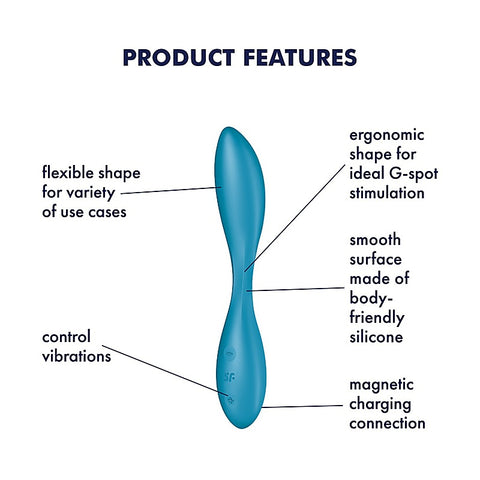 G-Spot Flex 1 Bendable by Satisfyer - G-Spot Vibrators