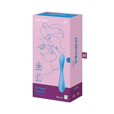 G Spot Flex 4 App Controlled Vibrator By Satisfyer - Remote Control Vibrators