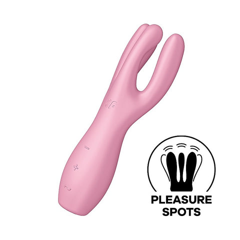 Threesome 3 Layon 3 Motors by Satisfyer - Clit Ticklers and Pulsators