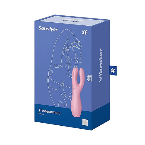 Threesome 3 Layon 3 Motors by Satisfyer - Clit Ticklers and Pulsators