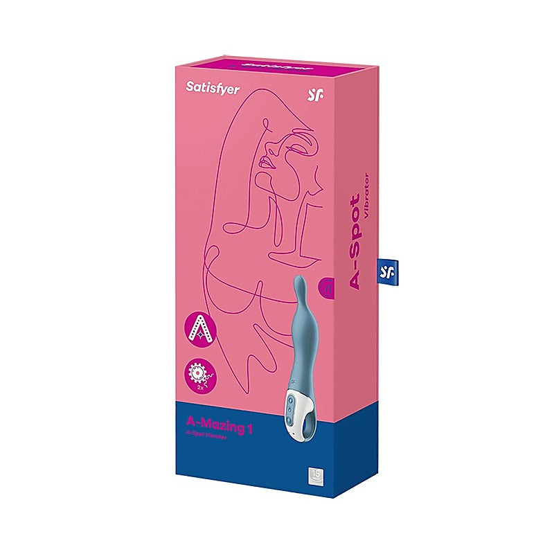 A-Mazing 1 Silicone A Spot Vibrator By Satisfyer - G-Spot Vibrators