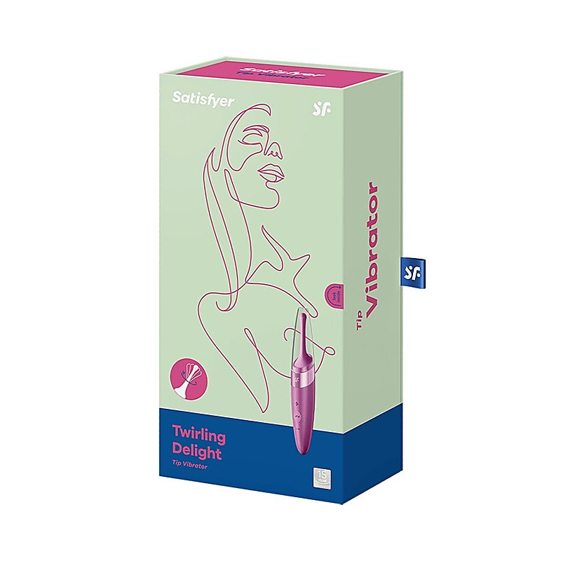 Twirling Delight 40 Functions Clitoral Massager By Satisfyer - Remote Control Vibrators