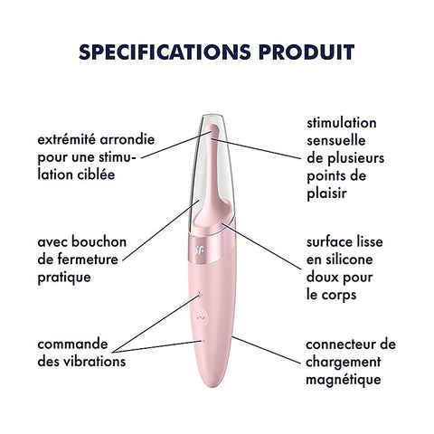 Twirling Delight 40 Functions Clitoral Massager By Satisfyer - Remote Control Vibrators