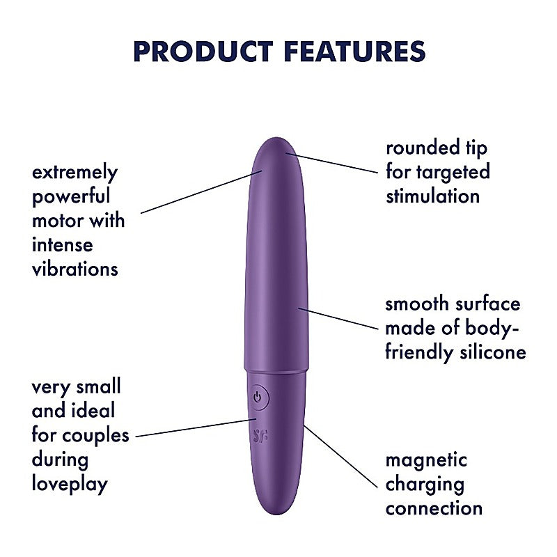 Ultra Power Bullet 6 By Satisfyer - Bullet Vibrators