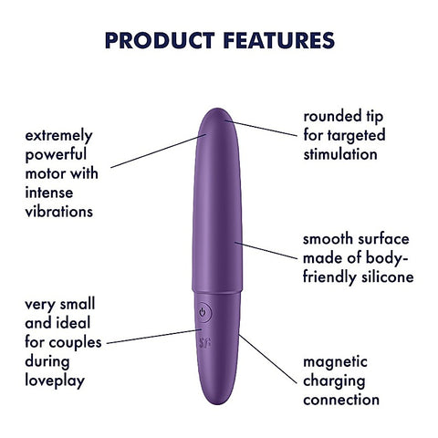 Ultra Power Bullet 6 By Satisfyer - Bullet Vibrators
