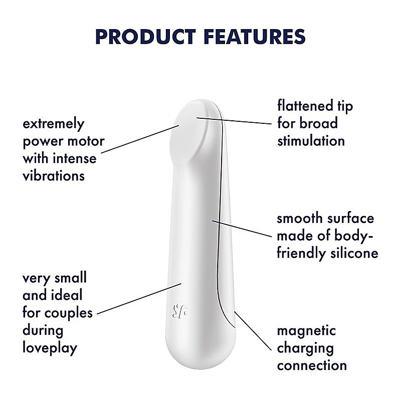 Ultra Power Bullet 3 Waterproof By Satisfyer - Bullet Vibrators