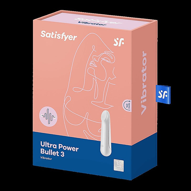 Ultra Power Bullet 3 Waterproof By Satisfyer - Bullet Vibrators