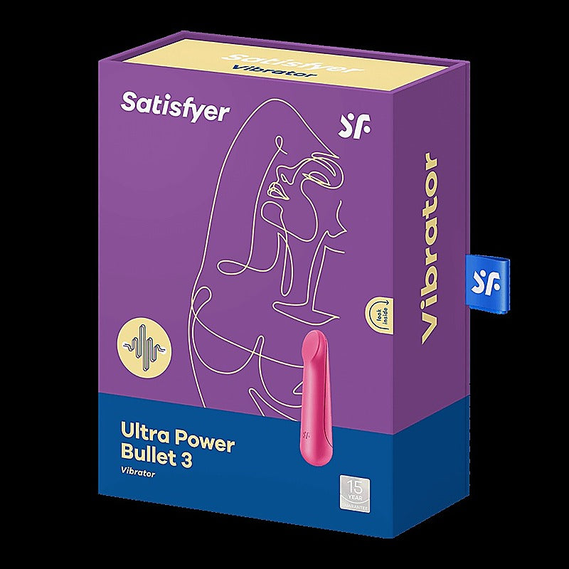 Ultra Power Bullet 3 Waterproof By Satisfyer - Bullet Vibrators