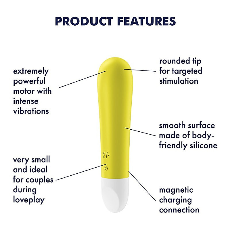 Ultra Power Bullet 1 Waterproof By Satisfyer - Remote Control Vibrators