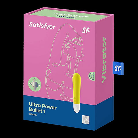 Ultra Power Bullet 1 Waterproof By Satisfyer - Remote Control Vibrators