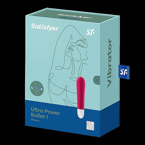 Ultra Power Bullet 1 Waterproof By Satisfyer - Remote Control Vibrators