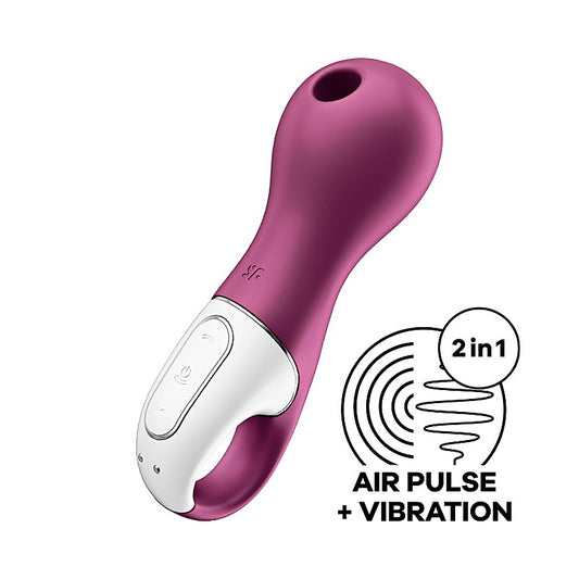 Satisfyer Lucky Libra Air Pulse Clitoral Stimulator - Clit Ticklers and Pulsators