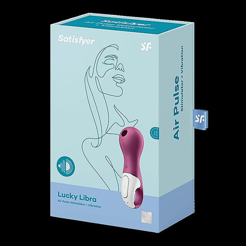 Lucky Libra Air Pulse Clitoral Stimulator By Satisfyer - Clit Ticklers and Pulsators