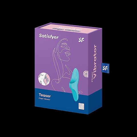 Teaser 12 Functions Adult Finger Vibrator By Satisfyer - Realistic Dildos