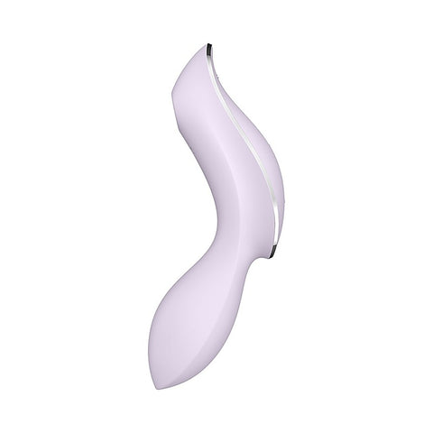Curvy Trinity 2 Air Pulse Clitoral And G Spot Vibrator - Clit Ticklers and Pulsators