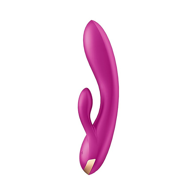 Double Flex App Controlled Rabbit Vibrator By Satisfyer - Clit Ticklers and Pulsators