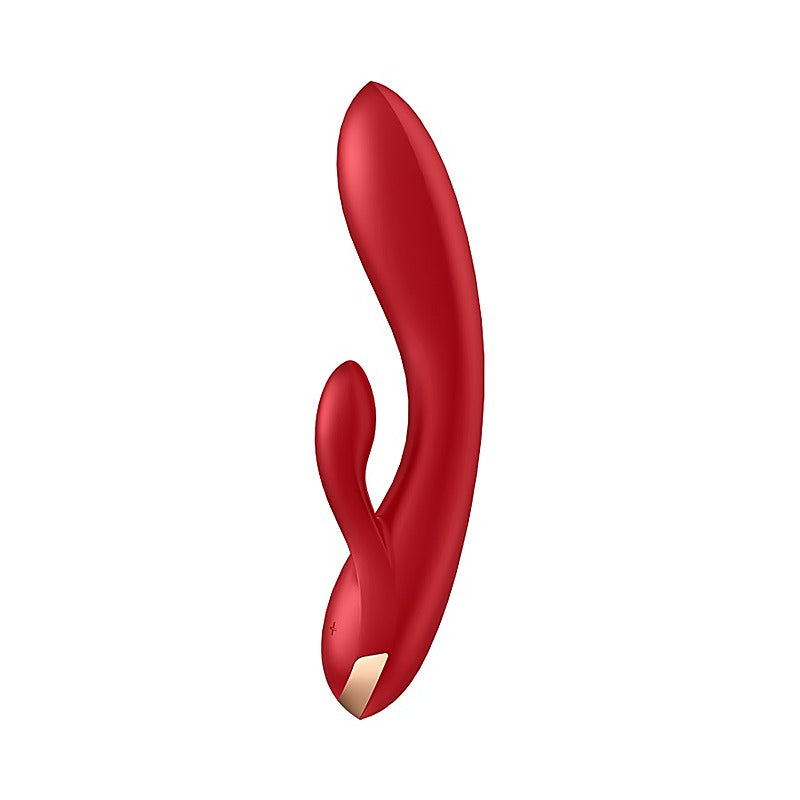 Double Flex App Controlled Rabbit Vibrator By Satisfyer - Clit Ticklers and Pulsators
