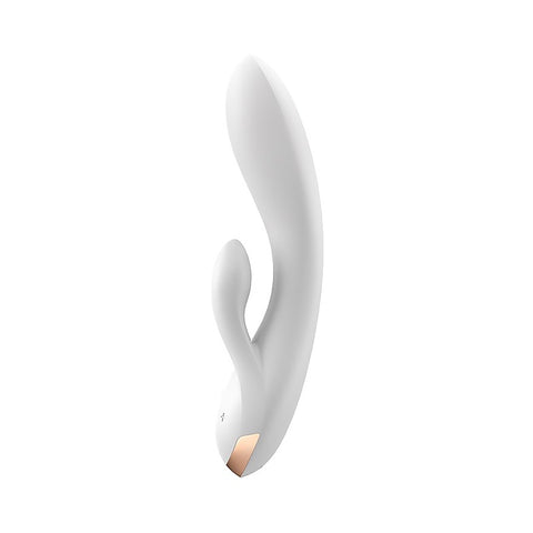 Double Flex App Controlled Rabbit Vibrator By Satisfyer - Clit Ticklers and Pulsators