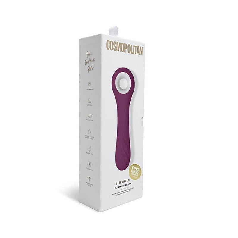 Ultraviolet Toy With Sterilizing Case By Cosmopolitan - Clit Ticklers and Pulsators