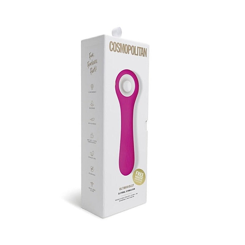 Ultraviolet Toy With Sterilizing Case By Cosmopolitan - Clit Ticklers and Pulsators
