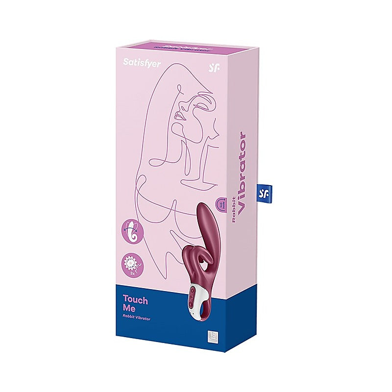 Touch Me 12 Functions Flexible Rabbit By Satisfyer - Rabbit Vibrators