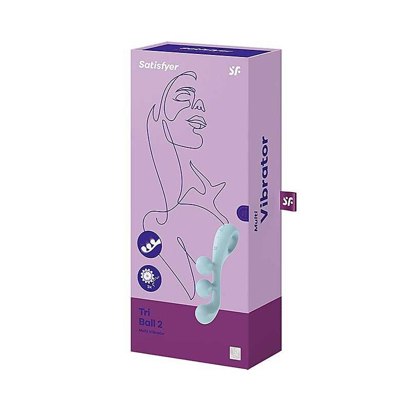 Tri Ball 2 Multi Functions Personal Massager By Satisfyer - Rabbit Vibrators
