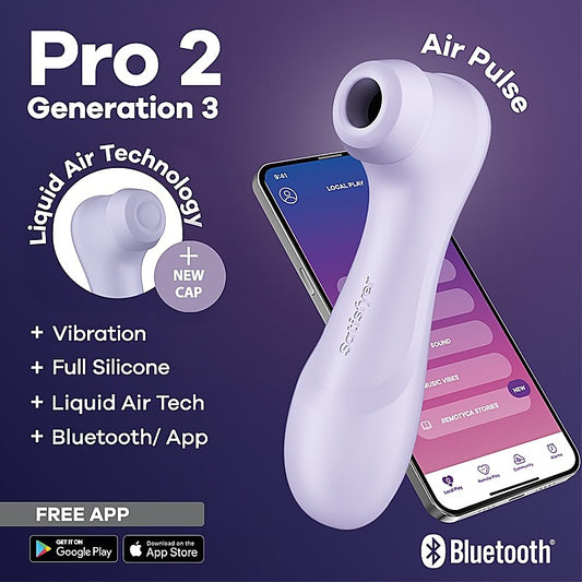 Pro 2 Generation 3 Clitoral Massager By Satisfyer - Clit Ticklers and Pulsators