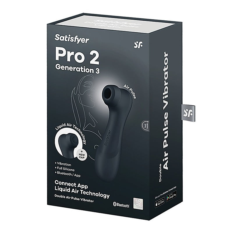 Pro 2 Generation 3 Clitoral Massager By Satisfyer - Clit Ticklers and Pulsators