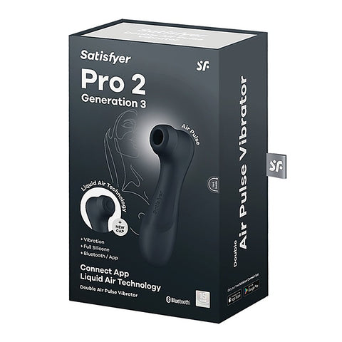 Pro 2 Generation 3 Clitoral Massager By Satisfyer - Clit Ticklers and Pulsators