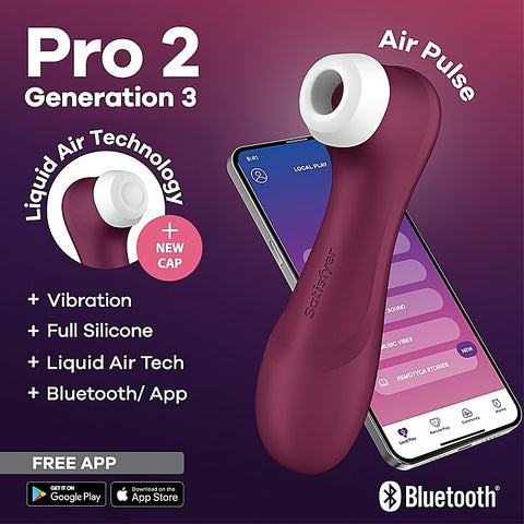 Pro 2 Generation 3 Clitoral Massager By Satisfyer - Clit Ticklers and Pulsators