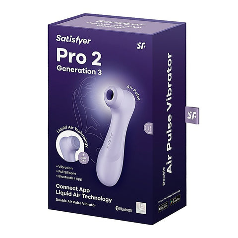 Pro 2 Generation 3 Clitoral Massager By Satisfyer - Clit Ticklers and Pulsators
