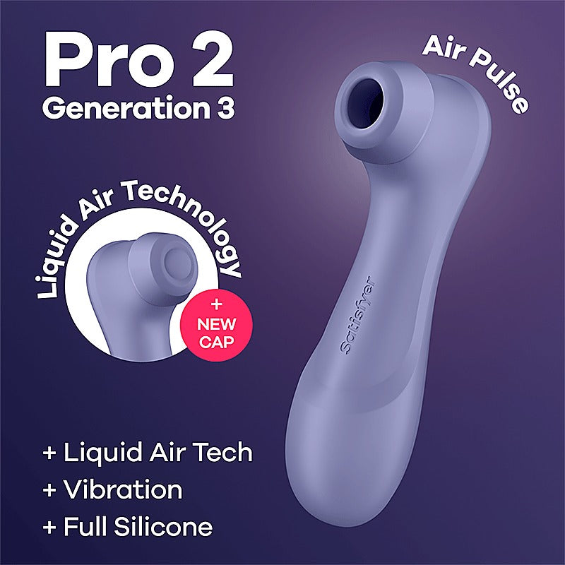 Pro 2 Generation 3 By Satisfyer - Clit Ticklers and Pulsators