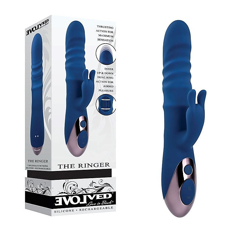 Evolved Dual Stimulation Rabbit Vibrator - Unforgettable Bliss - Rabbit Vibrators