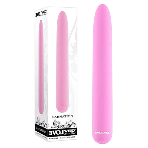 Evolved Carnation Slimline Vibe - Bullet Vibrators