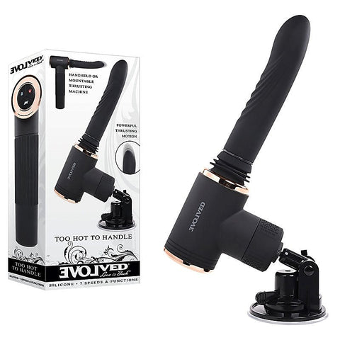Evolved TOO HOT TO HANDLE Thruster - Rechargeable Pleasure Enhancer - G-Spot Vibrators