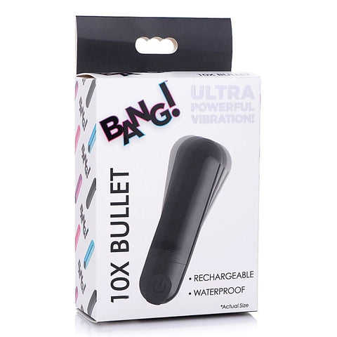 Bang! 10X Vibrating Metallic Bullet - Bullet Vibrators