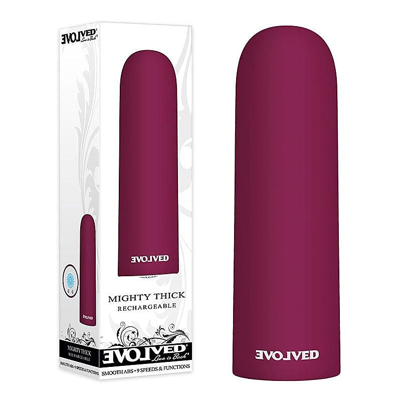Evolved Mighty Thick - Powerful Vibrations for Intense Satisfaction - Bullet Vibrators