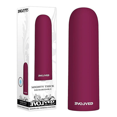 Evolved Mighty Thick - Powerful Vibrations for Intense Satisfaction - Bullet Vibrators