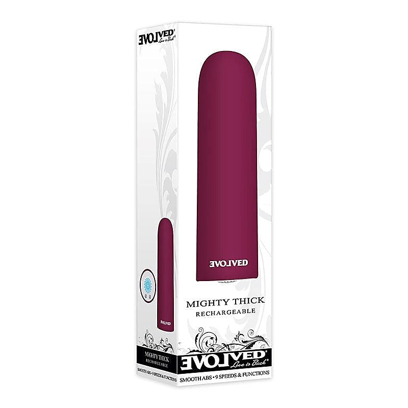 Evolved Mighty Thick - Powerful Vibrations for Intense Satisfaction - Bullet Vibrators